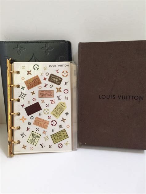 used louis vuitton agenda|Louis Vuitton agenda refill.